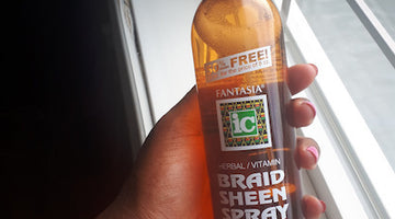 Roli Edema with a fantastic testimonial on Fantasia's Braid Sheen Spray!