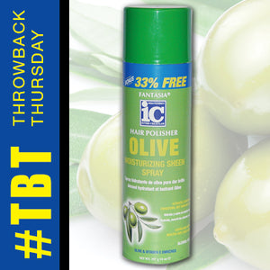 THROWBACK THURSDAY >> Olive Moisturizing Sheen Spray