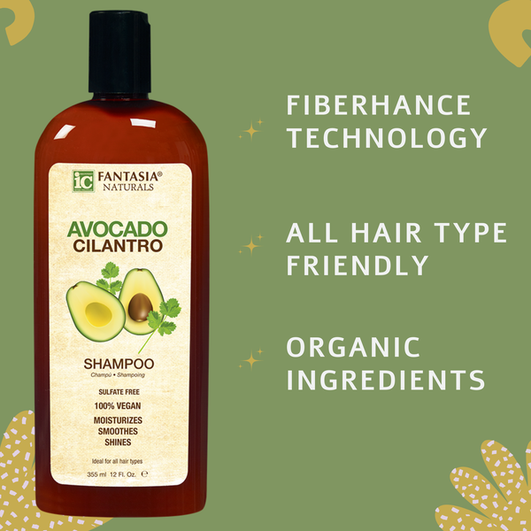Avocado Cilantro Shampoo 12 oz.