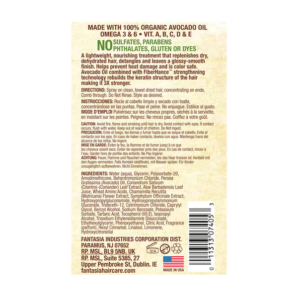 Avocado Cilantro Leave-In Treatment 6 oz