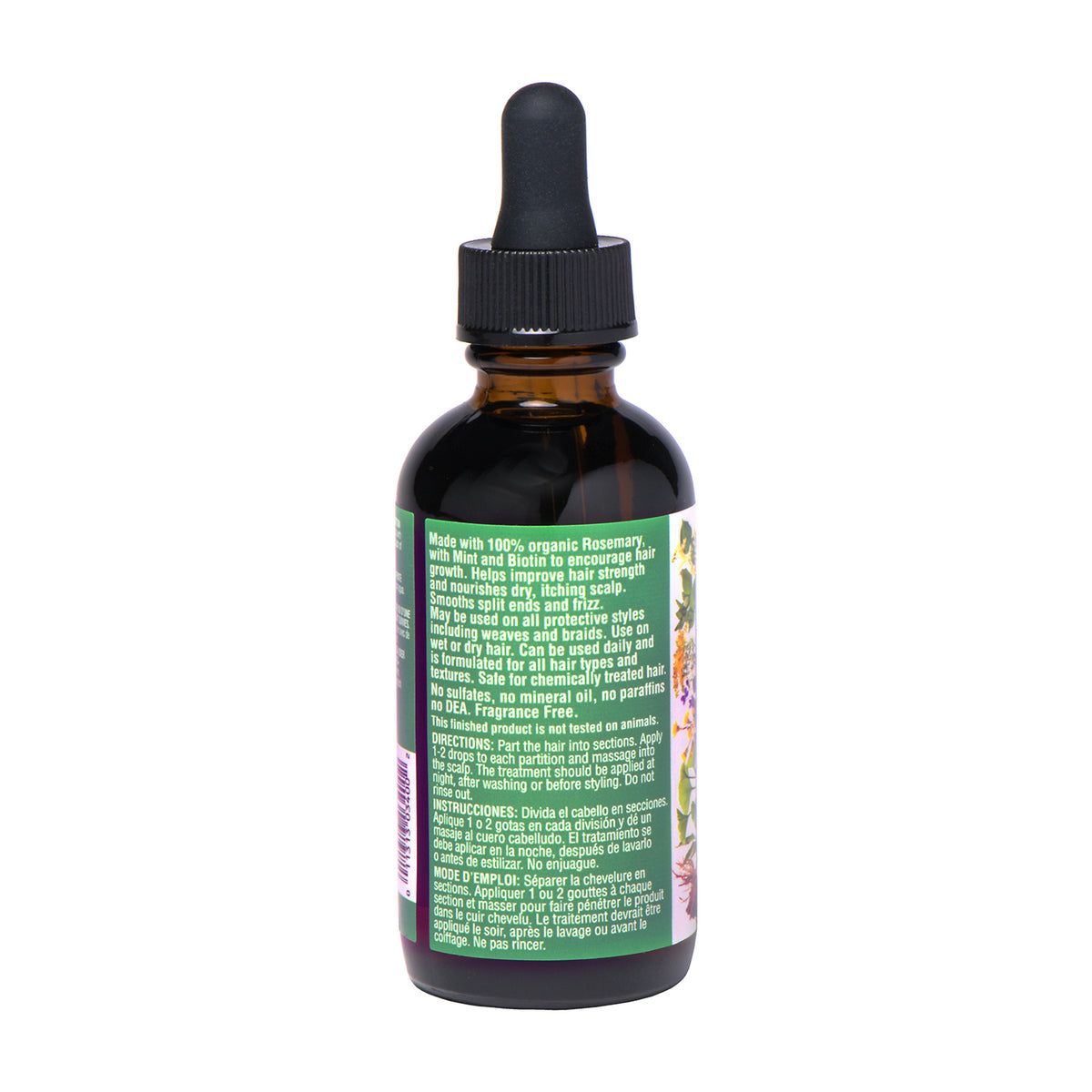 2 oz. Rosemary & Mint Hair and Scalp Strengthening Oil – Fantasia