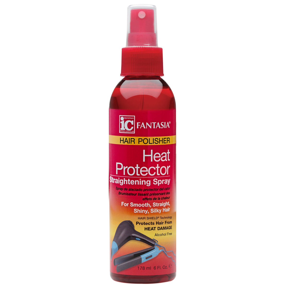 Straight Hair Heat Protectant For Straightening Curly Hair HEAT