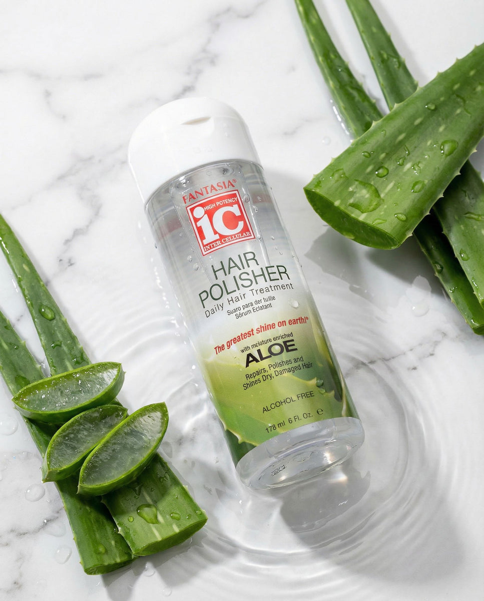 IC HAIR POLISHER SERUM ‣ 6 oz. Aloe – Fantasia Hair Care Industries