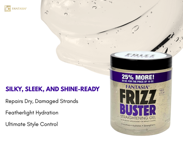 20 oz. FRIZZ BUSTER ‣ Straightening Gel