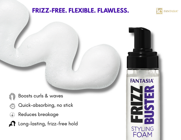 Frizz Buster Styling Foam (8.5 oz) - NEW!