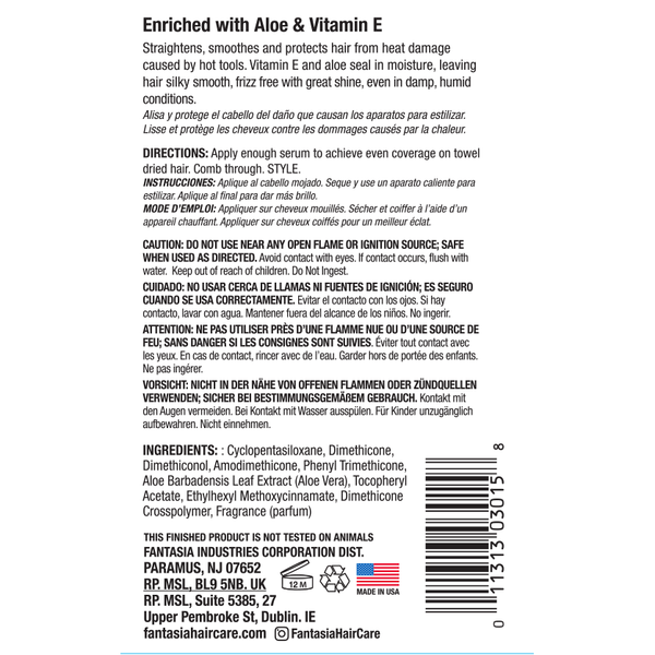 HEAT PROTECTOR ‣ Straightening Serum / 2 oz.