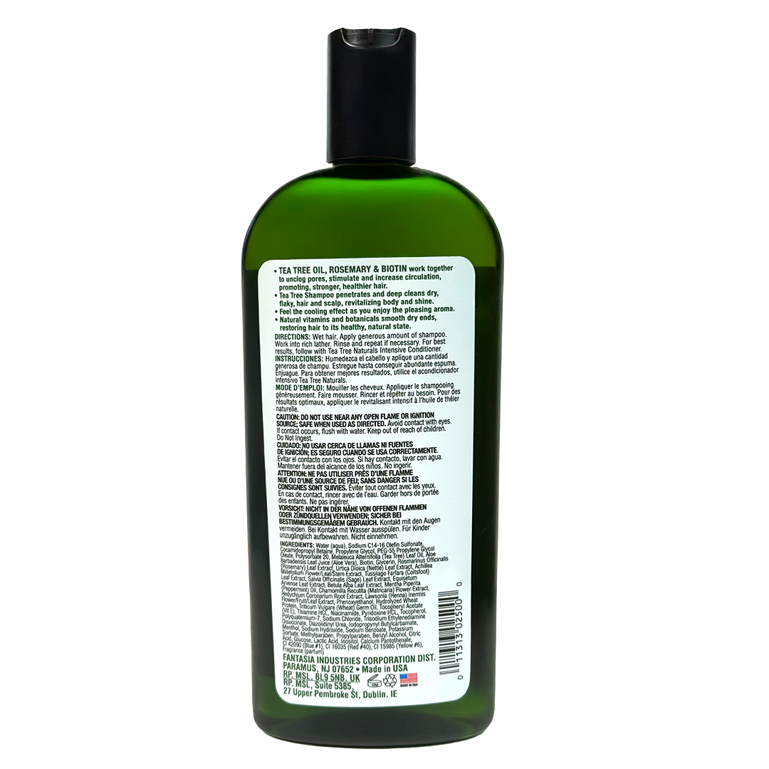 TEA TREE NATURALS ‣ Shampoo 12 oz. – Fantasia Hair Care Industries