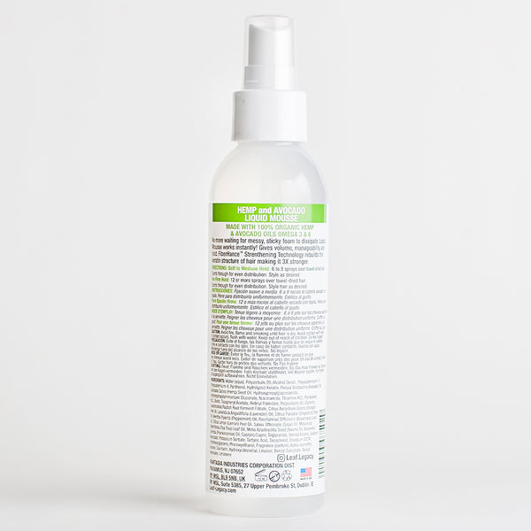 Hemp & Avocado Liquid Mousse 6 oz