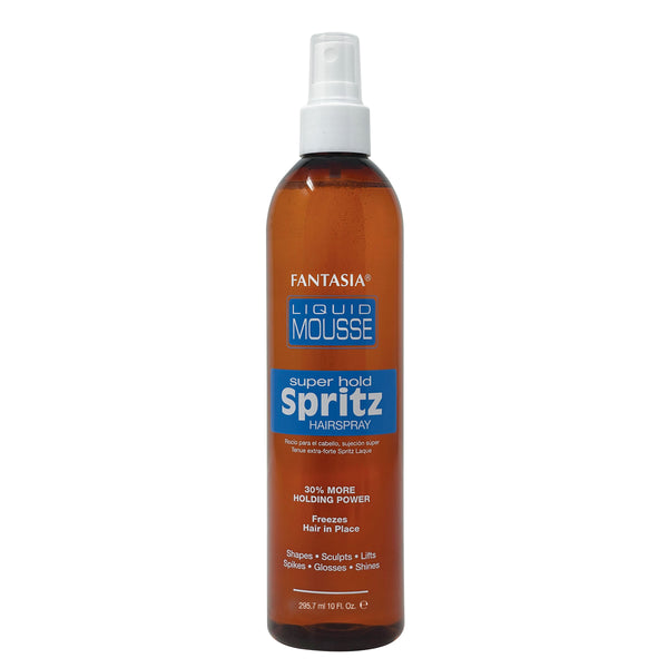 LIQUID MOUSSE ‣ Super Hold Spritz Hair Spray (10 oz.) New Size!