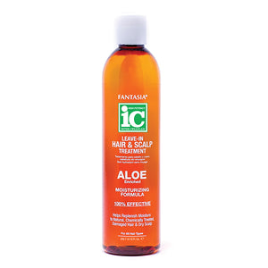 LEAVE-IN MOISTURIZER HAIR & SCALP TREATMENT WITH ALOE COMPLEX 10 oz.