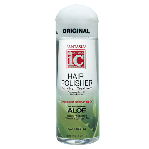 IC HAIR POLISHER SERUM ‣ 2 oz. Aloe Enriched Daily Hair Treatment / Travel Size