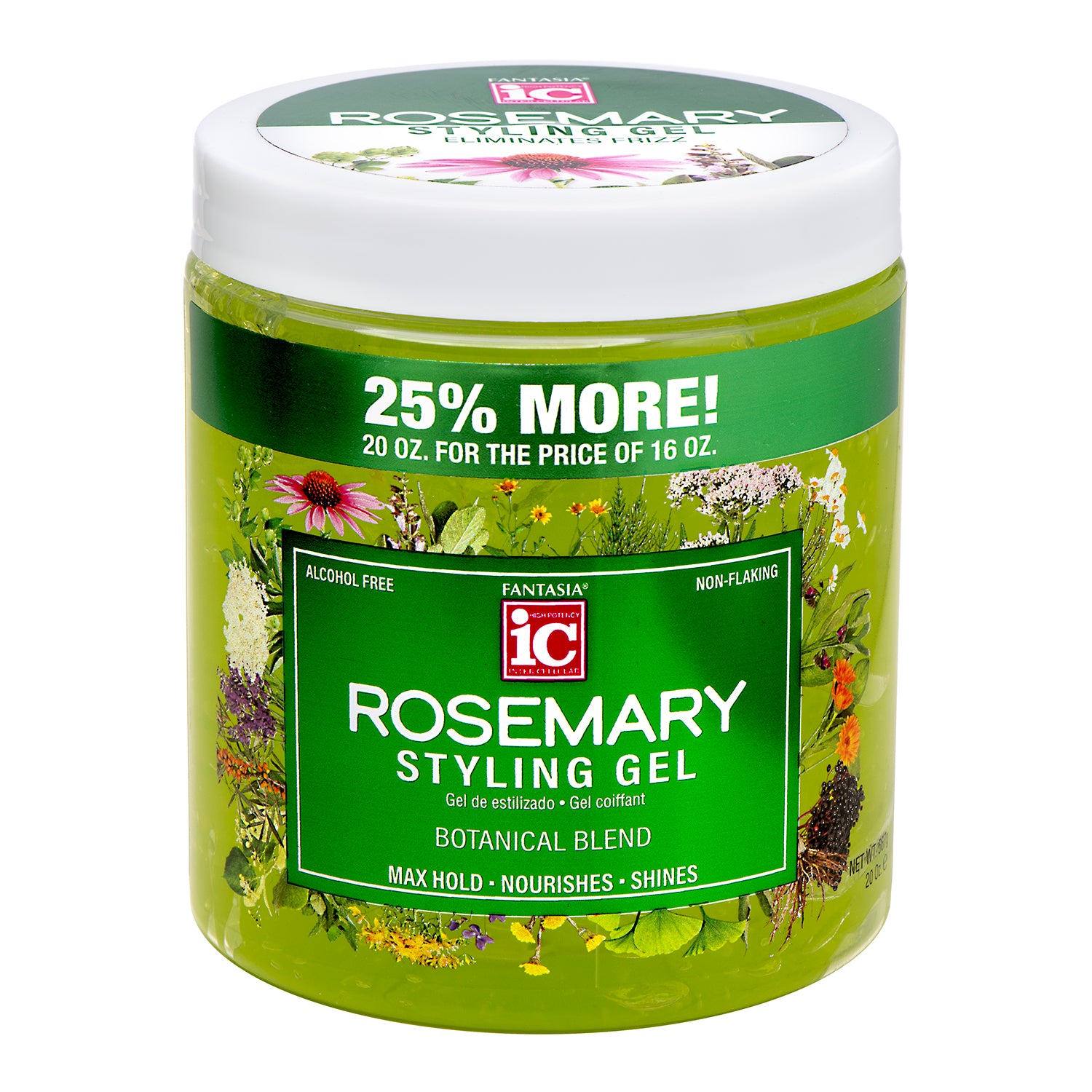Rosemary彩 商品 Rosemary Styling Gel 20 oz. NEW! – Fantasia Hair Care Industries
