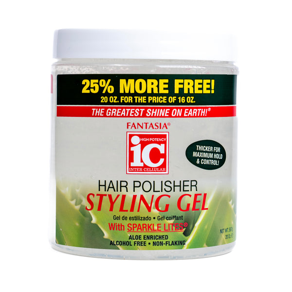 IC HAIR POLISHER ‣ Styling Gel 20 Oz. NEW SIZE