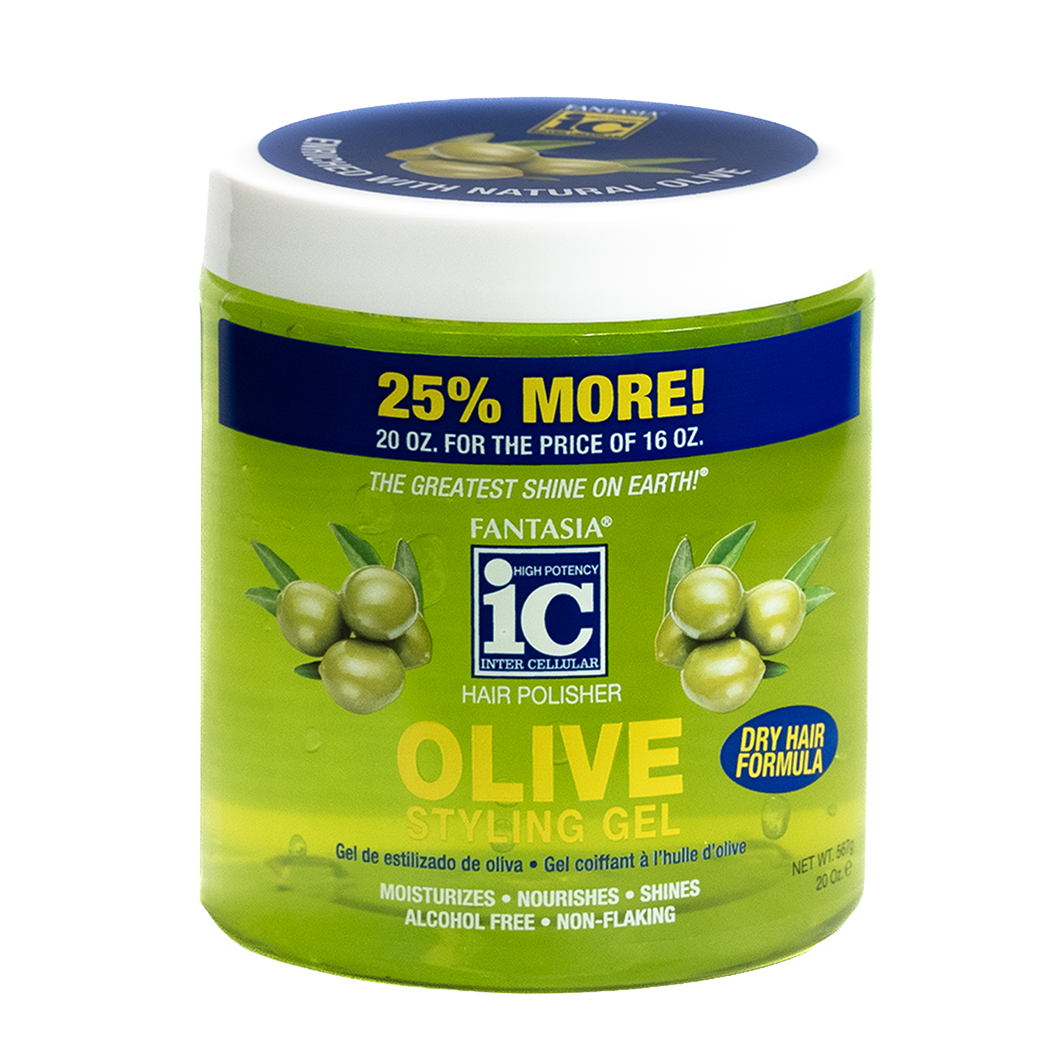 OLIVE ‣ Styling Gel 20 oz. – Fantasia Hair Care Industries