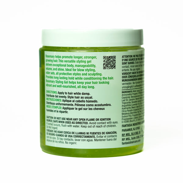 Rosemary Styling Gel 20 oz.  NEW!