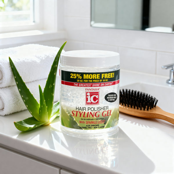 IC HAIR POLISHER ‣ Styling Gel 20 Oz. NEW SIZE