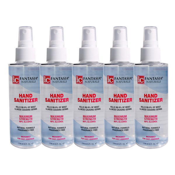 5 Pack of 6 Oz Hand Sanitizers $25 Special