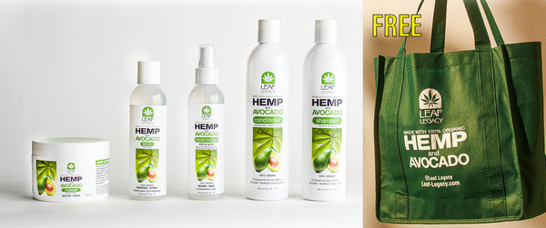 Hemp & Avocado Leaf Legacy Bundle w/FREE TOTE