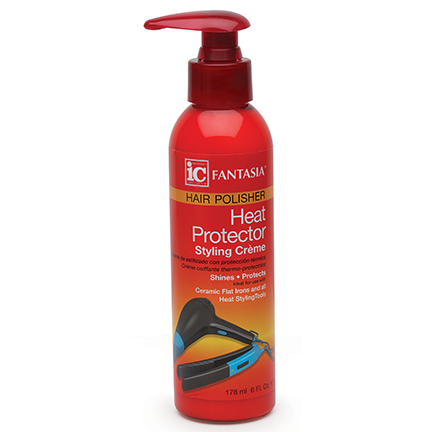 HEAT PROTECTOR Styling Cr me Pump 6 oz. Fantasia Hair Care