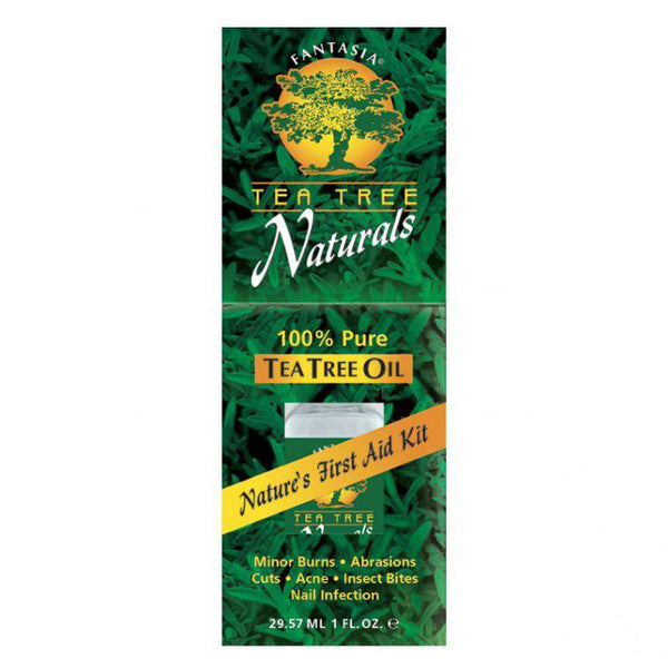 TEA TREE NATURALS ‣ 100% Pure Tea Tree Oil 1 oz.